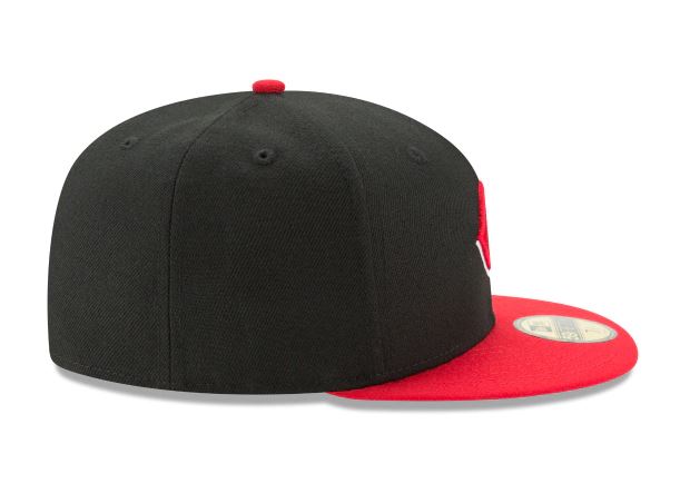 Cincinnati Reds New Era Alternative Authentic Collection 59Fifty Fitted-On-Field Collection-Black/Red product image 6,