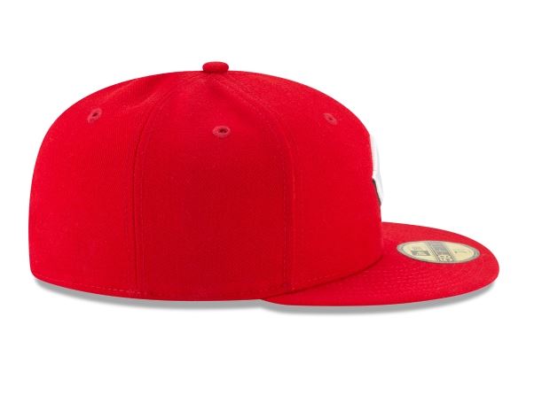 Cincinnati Reds New Era Home Authentic Collection 59Fifty Fitted-On-Field Collection-Red product image 5, provided for