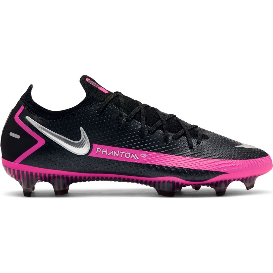 Nike Phantom GT Elite FG - Black/Pink product image 1, provided for visual reference and product detail review