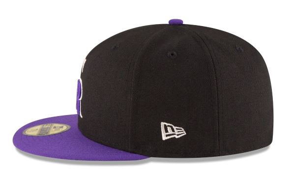 New Era Colorado Rockies Home Authentic Collection 59fifty Fitted On Field Collection-Black product image 5, provided for