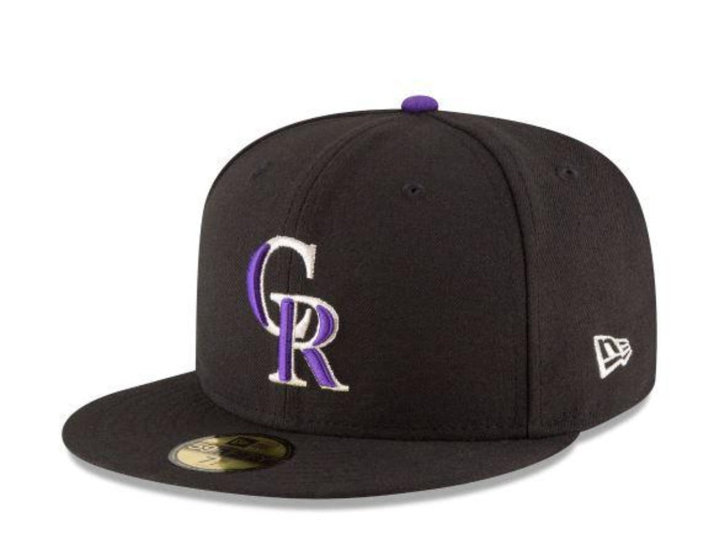 Colorado Rockies Home New Era Home Authentic Collection 59Fifty Fitted-On-Field Collection-Black product image 1, provided