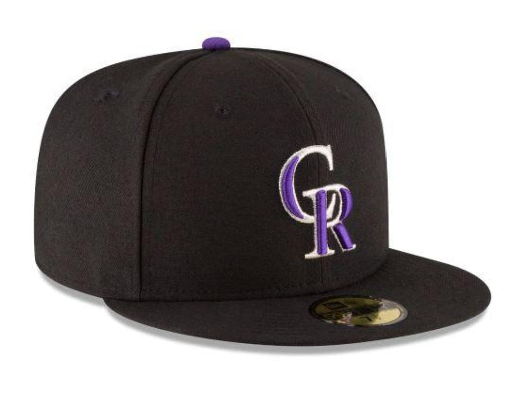 Colorado Rockies Home New Era Home Authentic Collection 59Fifty Fitted-On-Field Collection-Black product image 3, provided
