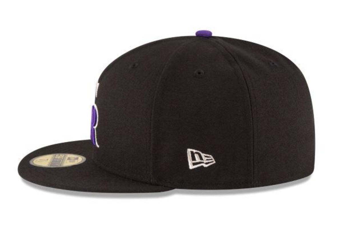 Colorado Rockies Home New Era Home Authentic Collection 59Fifty Fitted-On-Field Collection-Black product image 5, provided