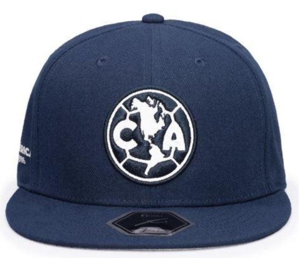 Fi Collection Club America Braveheart Fitted Hat-Navy product image 1, provided for visual reference and product detail