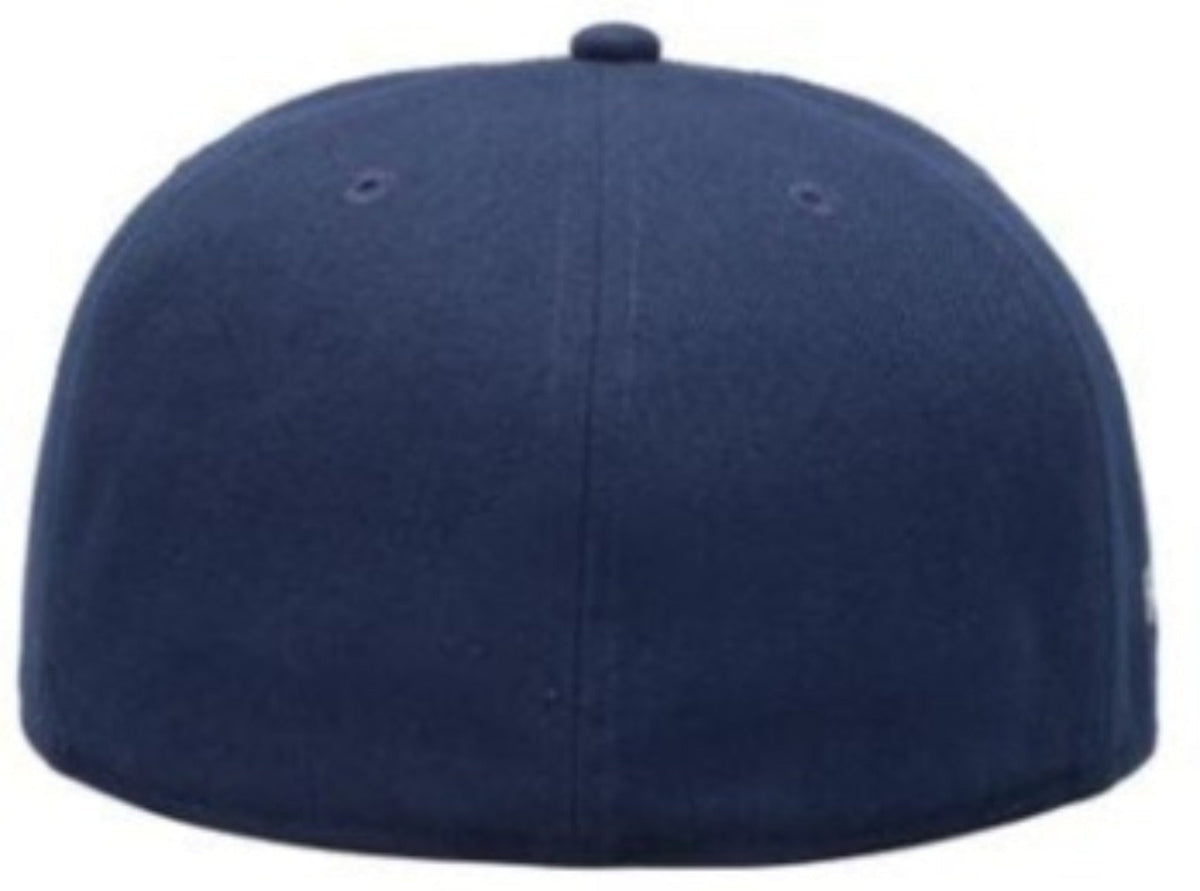 Fi Collection FC Barcelona Braveheart Fitted Hat-Navy product image 4, provided for visual reference and product detail