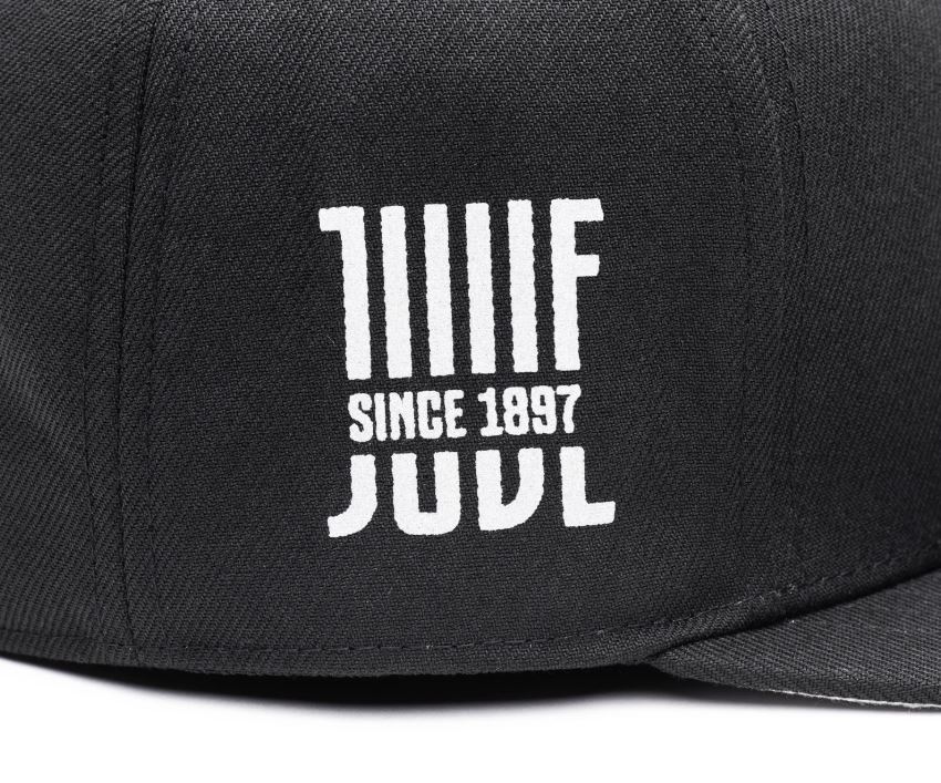 Fi Collection Juventus Braveheart Fitted Hat-Black product image 5, provided for visual reference and product detail review