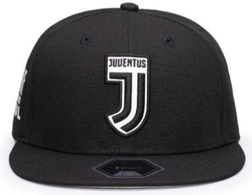 Fi Collection Juventus Braveheart Fitted Hat-Black product image 1, provided for visual reference and product detail review