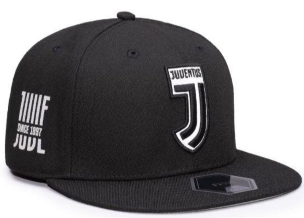 Fi Collection Juventus Braveheart Fitted Hat-Black product image 2, provided for visual reference and product detail review