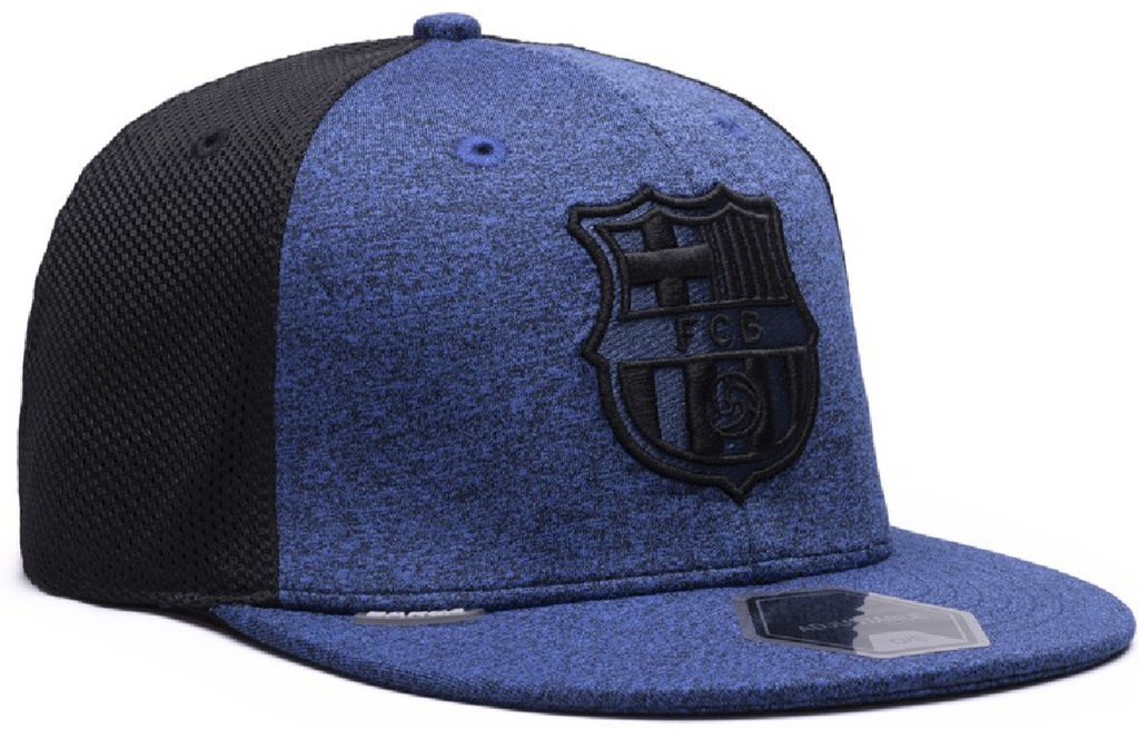 FI COLLECTIONS BARCELONA DRIBBLING Snapback HAT-NAVY/BLACK product image 2, provided for visual reference and product detail
