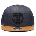 Fi Collections FC Barcelona Orion Snapback-Blue/Brown product image 1, provided for visual reference and product detail