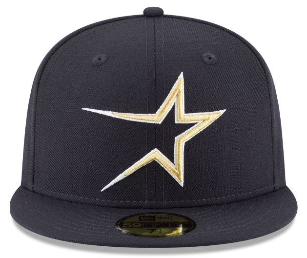 New Era Houston Astros Cooperstown Wool 59FIFTY Fitted product image 2, provided for visual reference and product detail