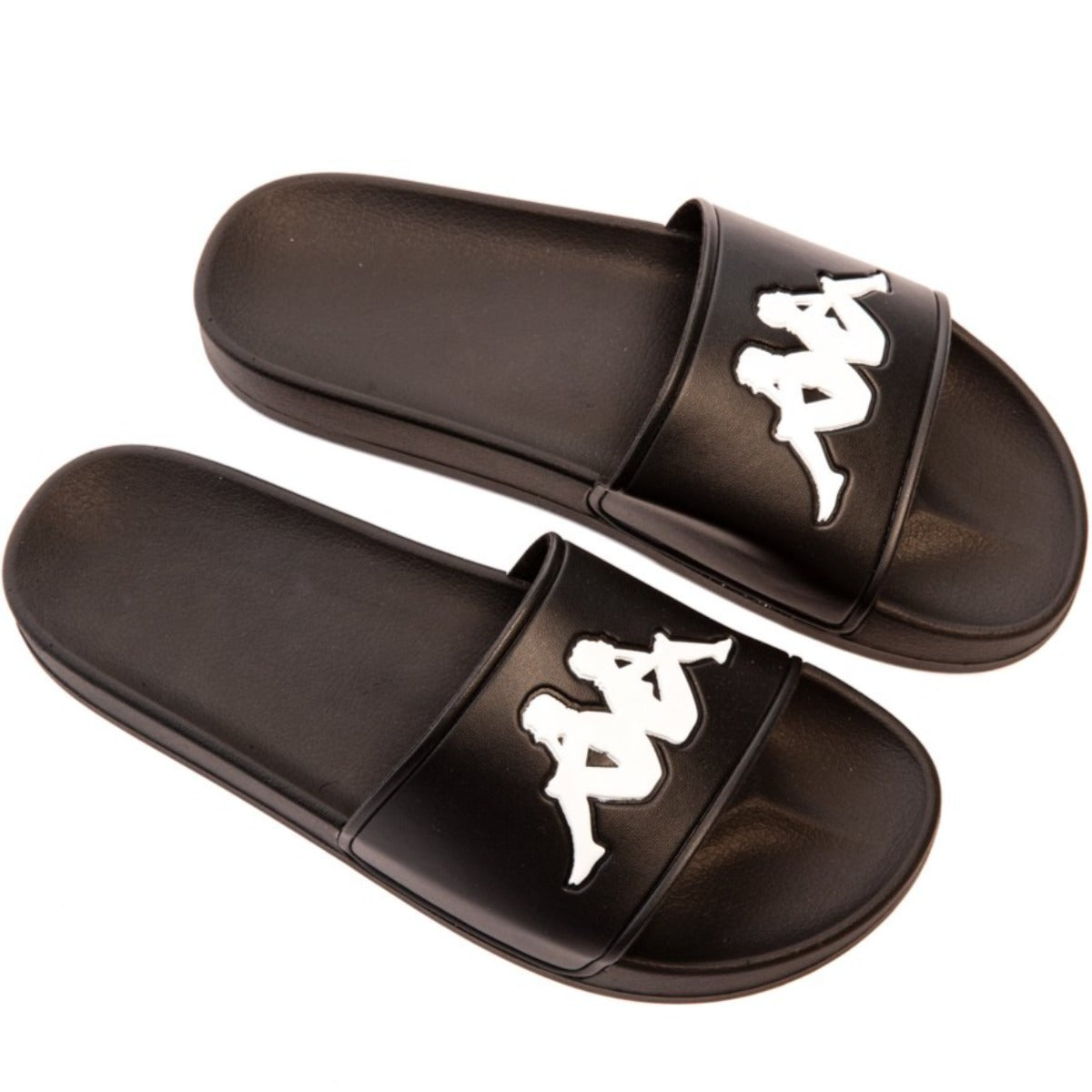 Kappa Authentic Adam 2 Slides - Black White product image 2, provided for visual reference and product detail review