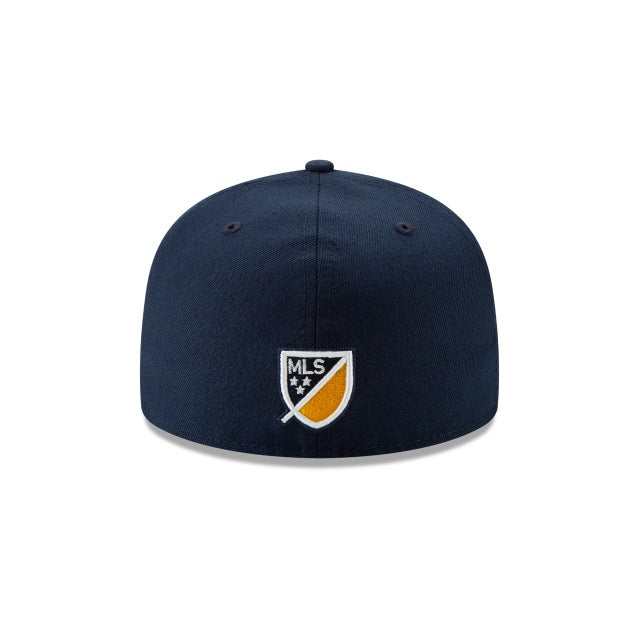 La Galaxy New Era Official Mls Basic 59Fifty-Navy product image 5, provided for visual reference and product detail review