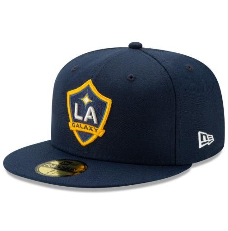 La Galaxy New Era Official Mls Basic 59Fifty-Navy product image 1, provided for visual reference and product detail review