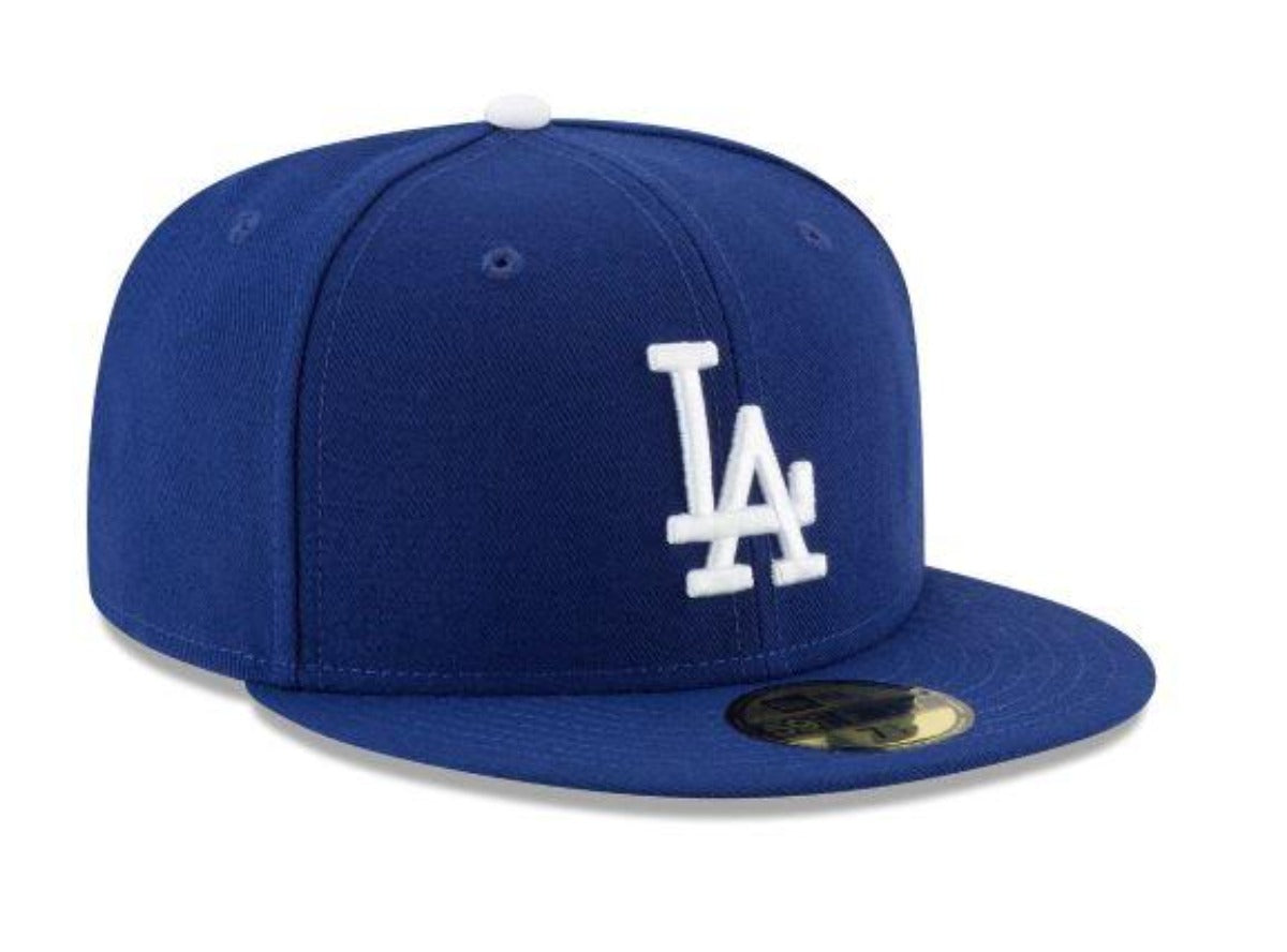 New Era Los Angeles Dodgers Home Authentic Collection 59fifty Fitted-On-Field Collection-Blue product image 3, provided for
