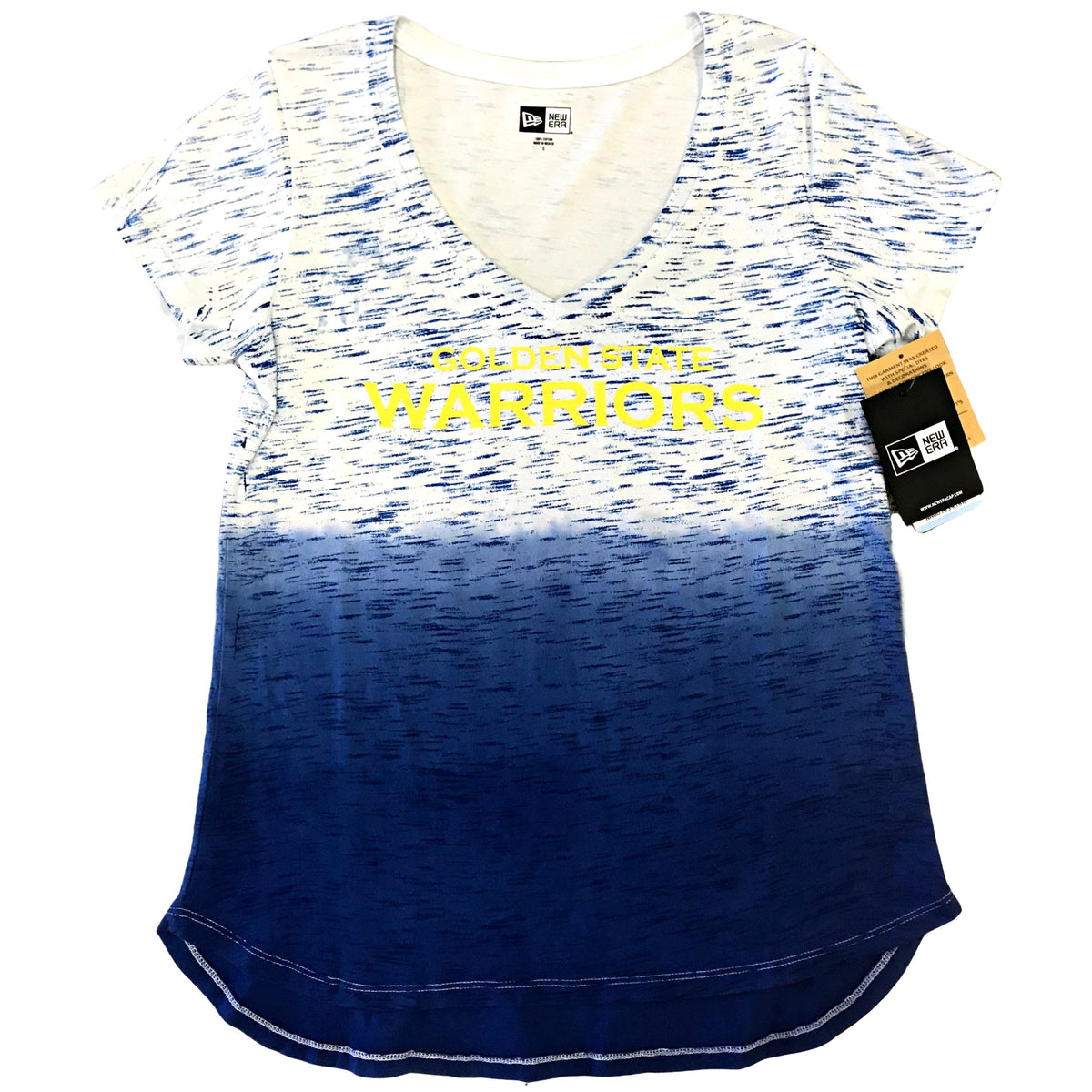 NEW ERA GOLDEN STATE WARRIORS Women BLEND V-NECK product image 1, provided for visual reference and product detail review