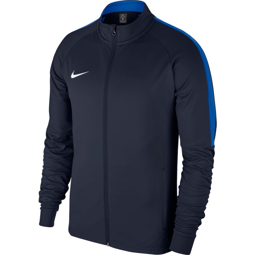 Nike Youth Dry Academy 18 Jacket-Navy product image 1, provided for visual reference and product detail review