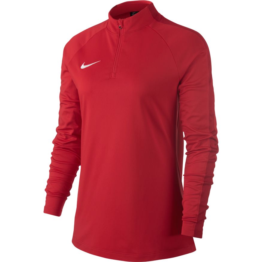 NIKE Women DRY ACADEMY 18 TOP-RED product image 1, provided for visual reference and product detail review