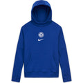Nike Chelsea FC Big Kids' Fleece Pullover Soccer Hoodie product image 1, provided for visual reference and product detail