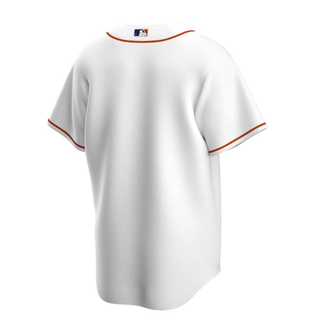 Nike Men Houston Astros White Home 2020 Replica Team Jersey product image 3, provided for visual reference and product