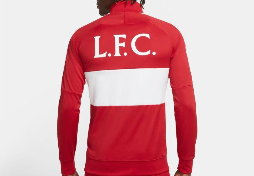 Nike Men Liverpool FC Men Soccer Track Jacket product image 3, provided for visual reference and product detail review