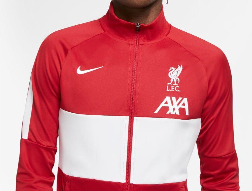 Nike Men Liverpool FC Men Soccer Track Jacket product image 2, provided for visual reference and product detail review
