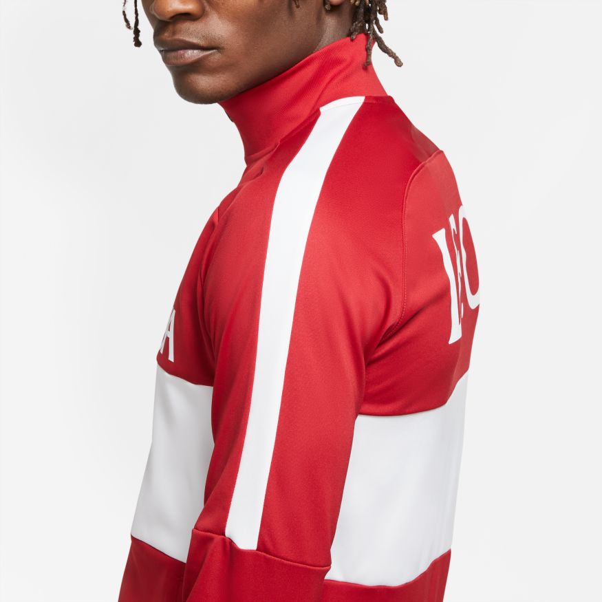 Nike Men Liverpool FC Men Soccer Track Jacket product image 4, provided for visual reference and product detail review