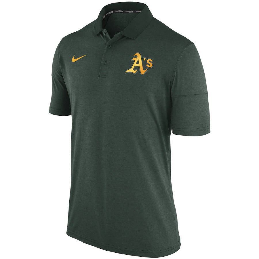Nike Oakland Athletics Polo - Green product image 1, provided for visual reference and product detail review