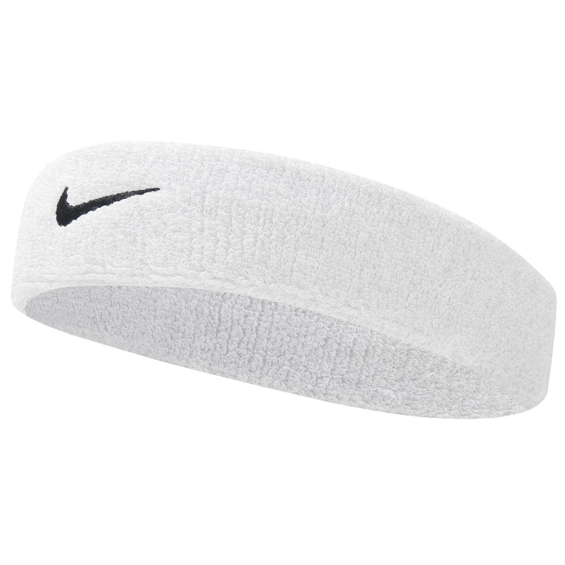 Nike Swoosh Headband - White product image 1, provided for visual reference and product detail review