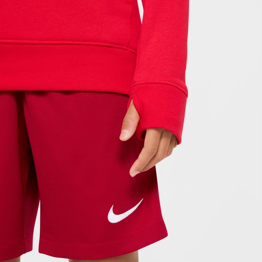 Nike Youth Liverpool F.C Fleece Pullover Soccer Hoodie product image 4, provided for visual reference and product detail