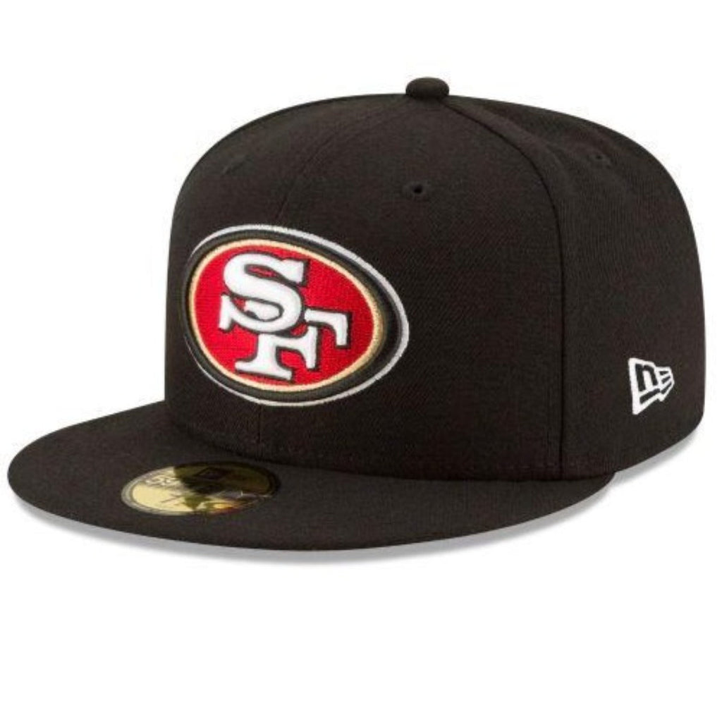 San Francisco 49Ers New Era Official NFL Basic 59Fifty Fitted-Black product image 2, provided for visual reference and