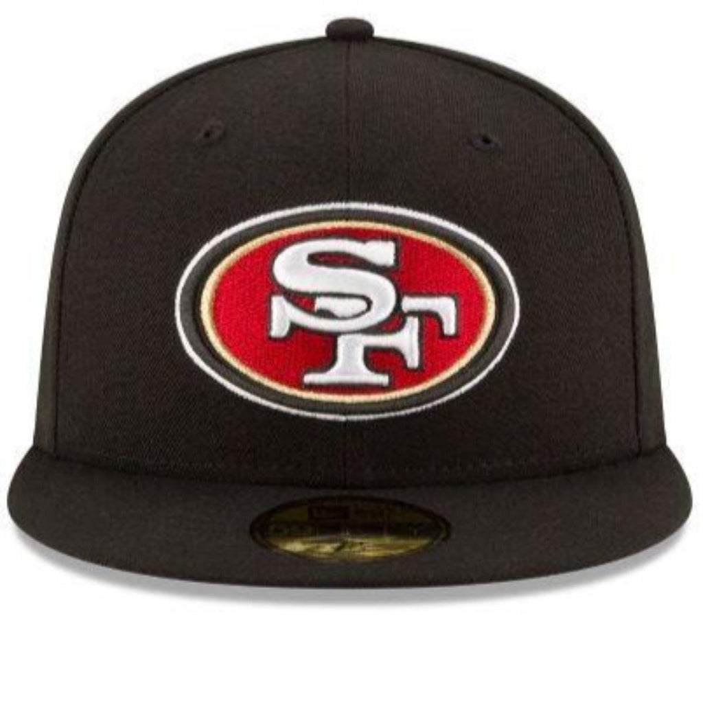 San Francisco 49Ers New Era Official NFL Basic 59Fifty Fitted-Black product image 3, provided for visual reference and