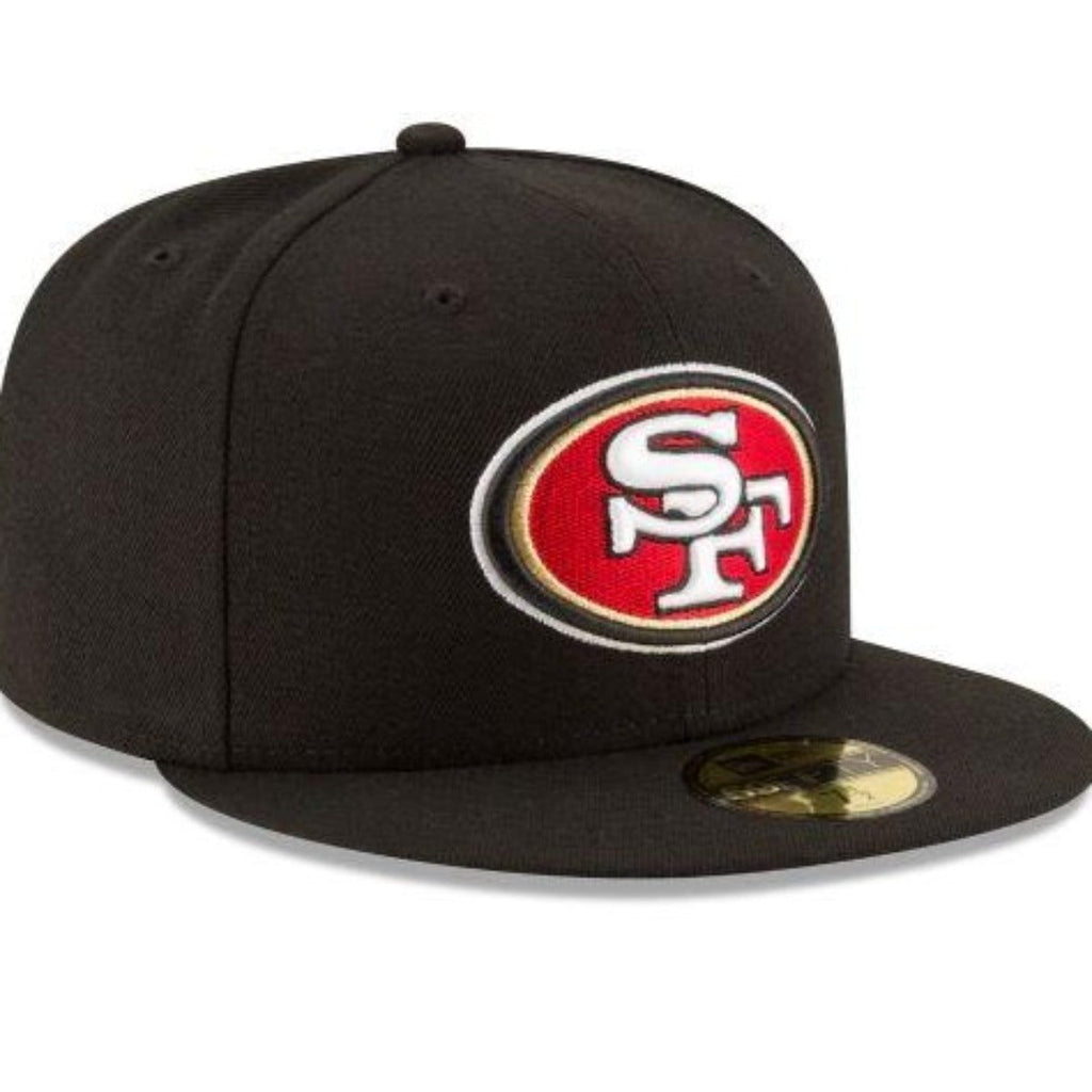 San Francisco 49Ers New Era Official NFL Basic 59Fifty Fitted-Black product image 1, provided for visual reference and