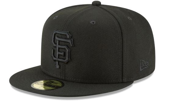 San Francisco Giants New Era Basic Collection 59Fifty-Black product image 1, provided for visual reference and product