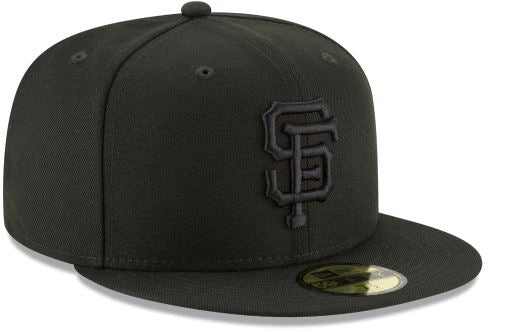 San Francisco Giants New Era Basic Collection 59Fifty-Black product image 4, provided for visual reference and product