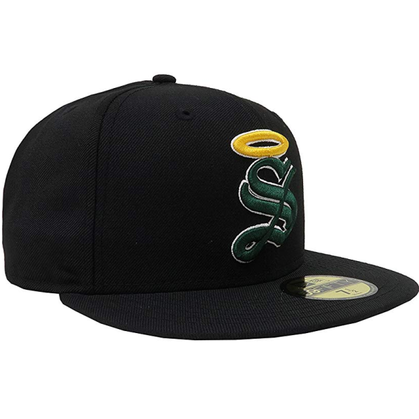 New Era Santos Laguna Soccer 59FIFTY FITTED HAT-BLACK product image 4, provided for visual reference and product detail