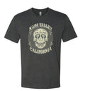 Napa Valley Skull T-Shirt-Charcoal product image 1, provided for visual reference and product detail review