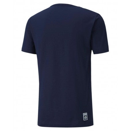 PUMA MANCHESTER CITY F.C FTBL CORE T-Shirt-PEACOAT/WHISPER/WHITE product image 2, provided for visual reference and product