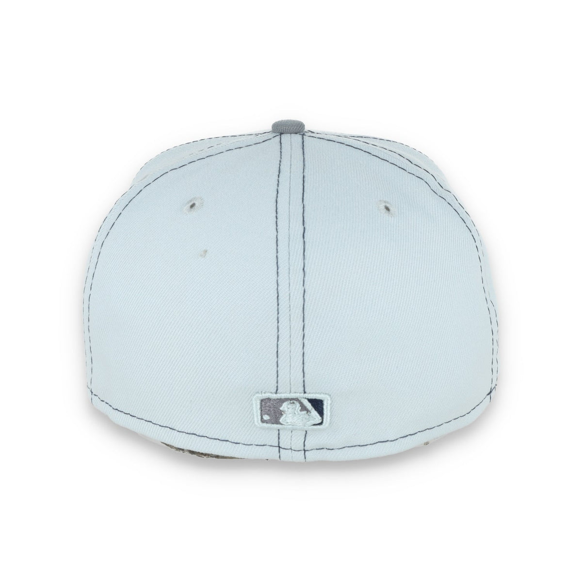 New York Yankee Gray Pop 59FIFTY Fitted Hat- Gray product image 4, provided for visual reference and product detail review