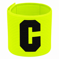Just 4 Kicks European Style Captain Band - Neon Yellow product image 1, provided for visual reference and product detail