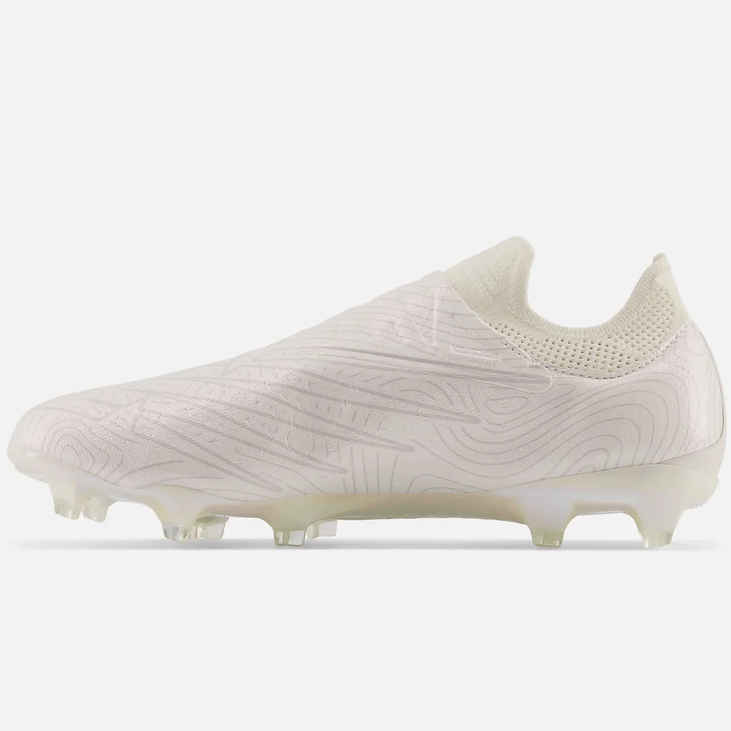 New Balance Furon V7 Pro Fg White Wide Soccer Cleats - Model Sf1Fww7 product image 2, provided for visual reference and
