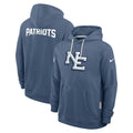 New England Patriots Rivalry Nike Men Sideline Hoodie product image 1, provided for visual reference and product detail