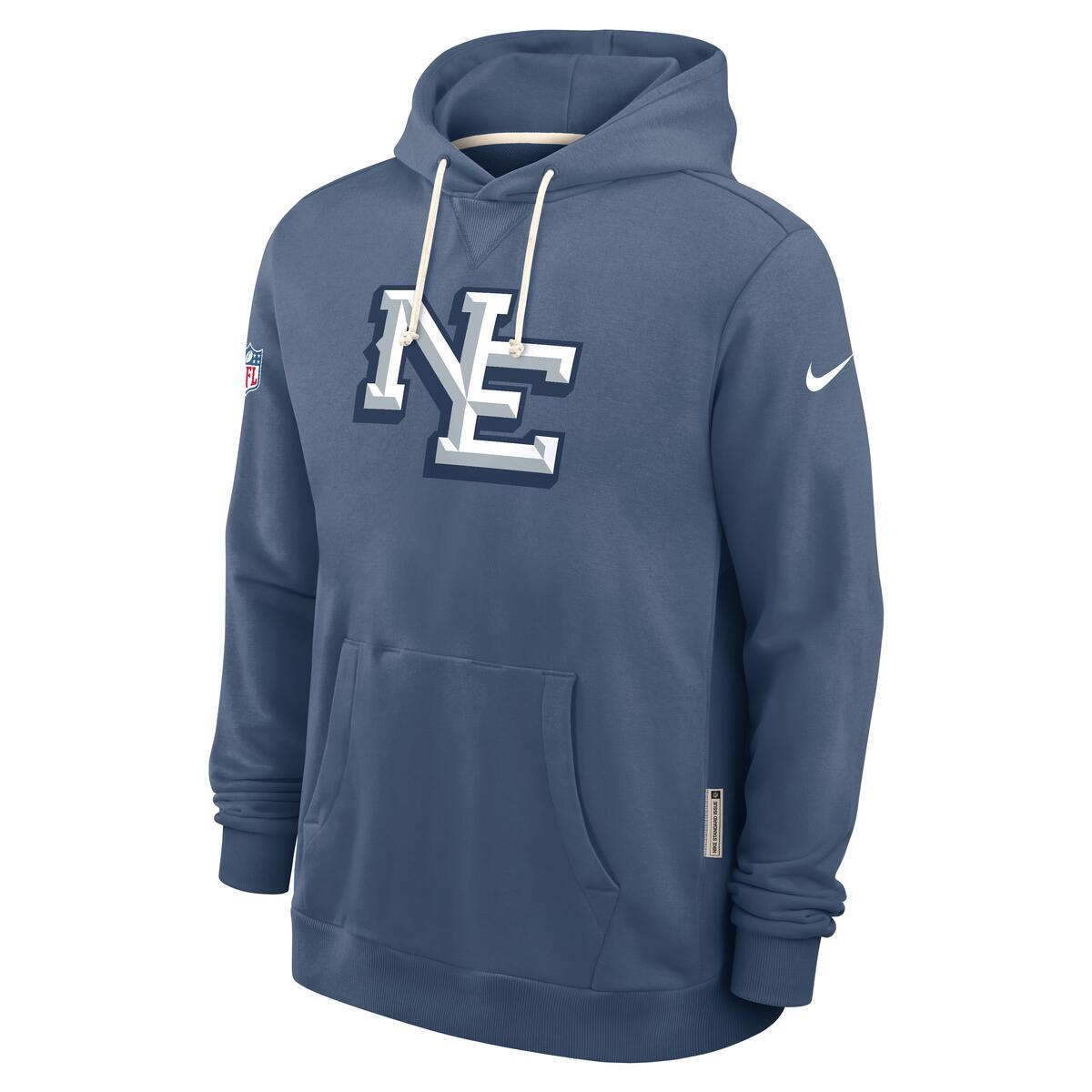 New England Patriots Rivalry Nike Men Sideline Hoodie product image 2, provided for visual reference and product detail