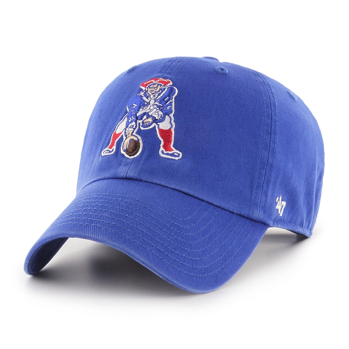 New England Patriots '47 Historic Royal Clean Up Adjustable Hat product image 1, provided for visual reference and product