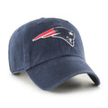 New England Patriots '47 Navy Clean Up Adjustable Hat product image 1, provided for visual reference and product detail