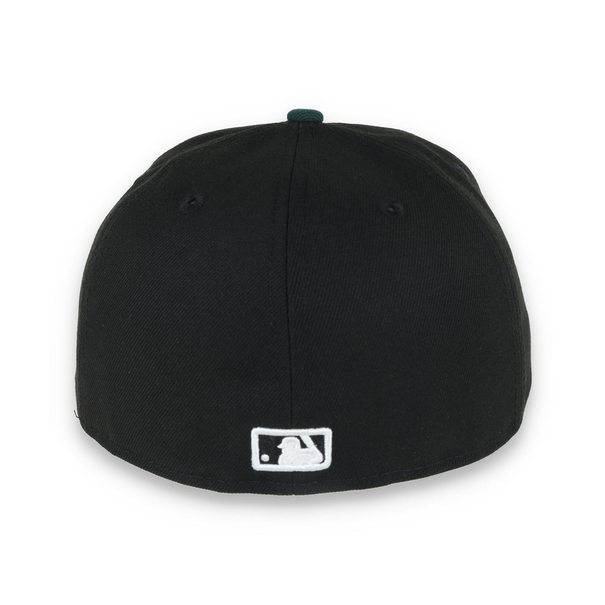 New Era 59Fifty Oakland Athletics SCRIPT CAP- BLK/GRN product image 5, provided for visual reference and product detail