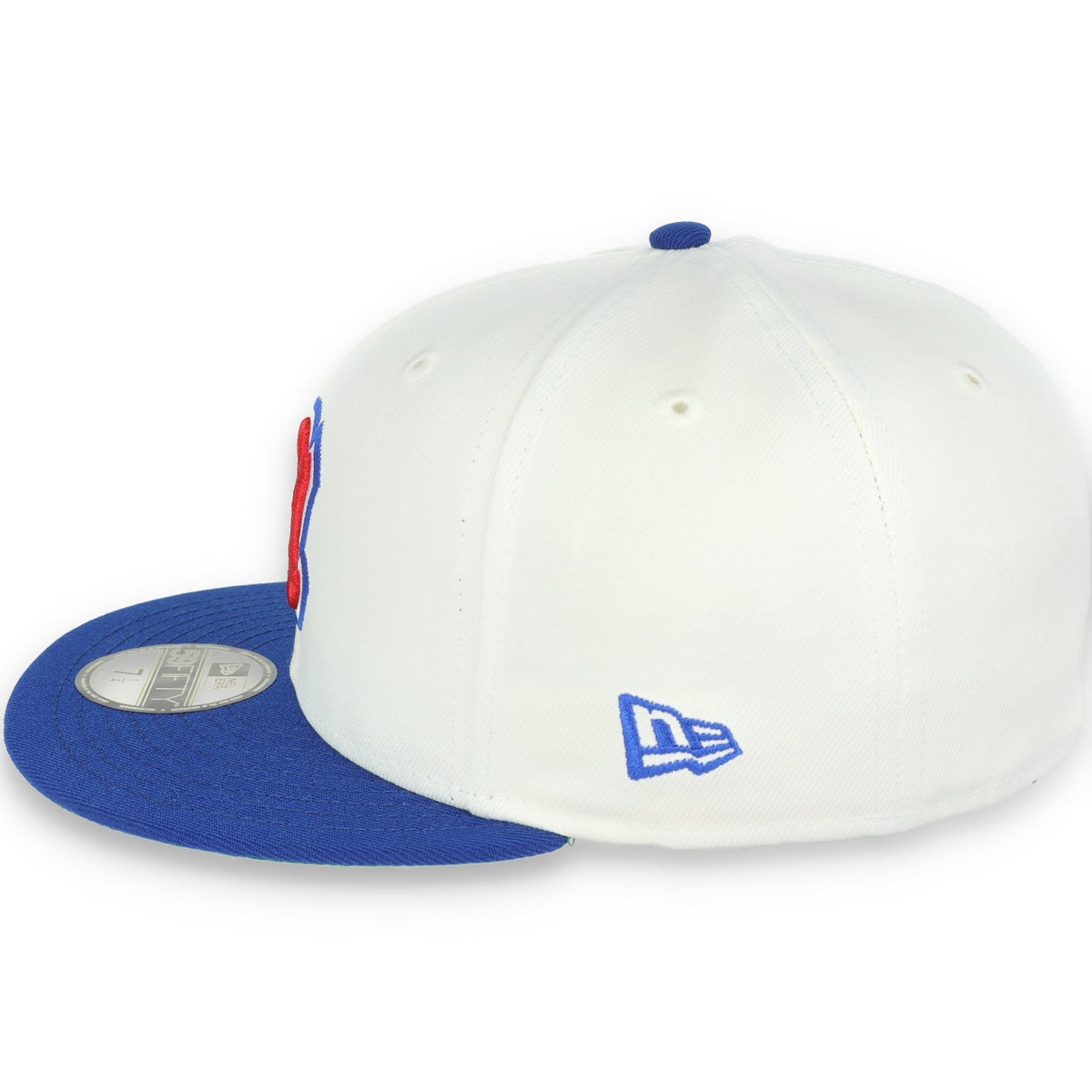 New Era Atlanta Braves 150th Anniversary Patch 59FIFTY Fitted Ivory Hat product image 6, provided for visual reference and
