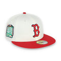 New Era Boston Red Sox 1999 All Star Game Patch 59FIFTY Fitted Ivory Hat product image 1, provided for visual reference and