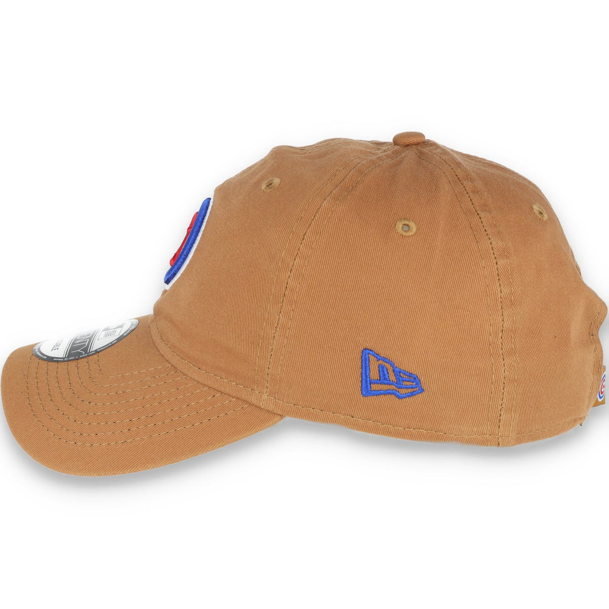 New Era Chicago Cubs Core Classic 2.0 9TWENTY Adjustable Hat-Khaki product image 4, provided for visual reference and
