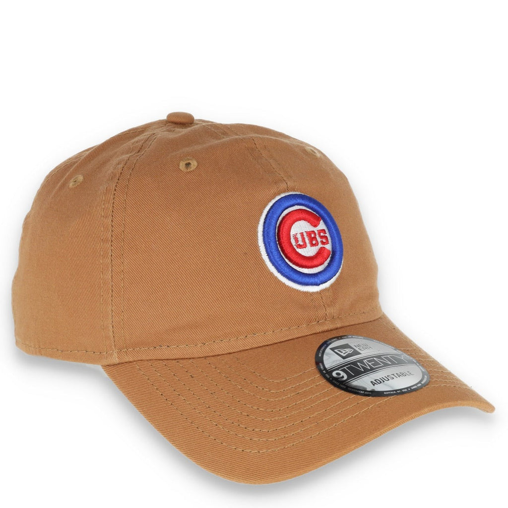 New Era Chicago Cubs Core Classic 2.0 9TWENTY Adjustable Hat-Khaki product image 1, provided for visual reference and